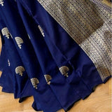 Authentic Jacquard Weaving Banarasi Silk Sarees