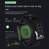 D116 Fitness Smart Band Activity Tracker Smartwatch with Sleep Monitor, Step Tracking, Heart Rate Sensor for Men, Women, Kids