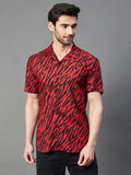 Rigo Rayon Printed Half Sleeves Regular Fit Mens Casual Shirt